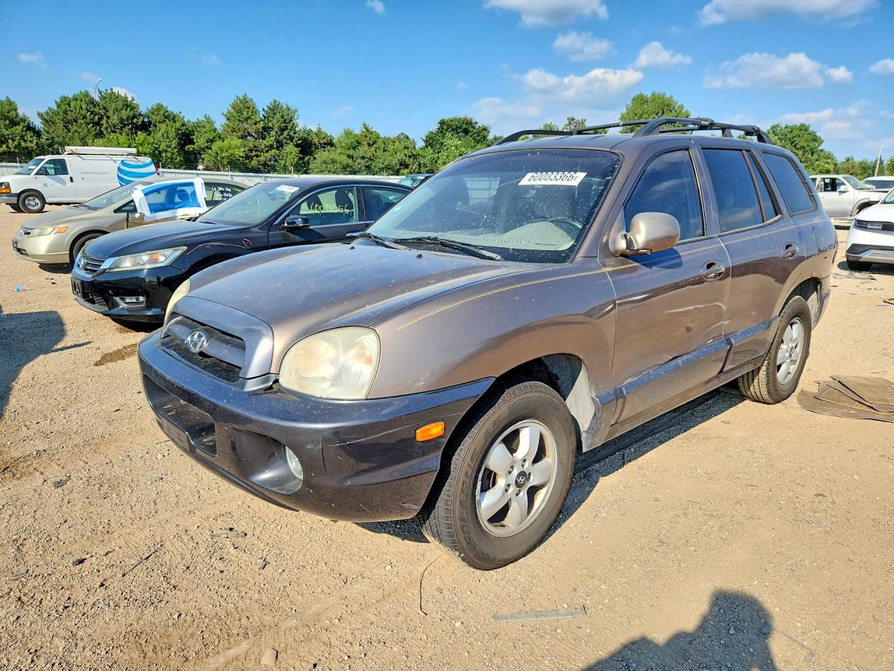 2005 Hyundai Santa Fe GLS, VIN KM8SC13E05U962226 — Бок