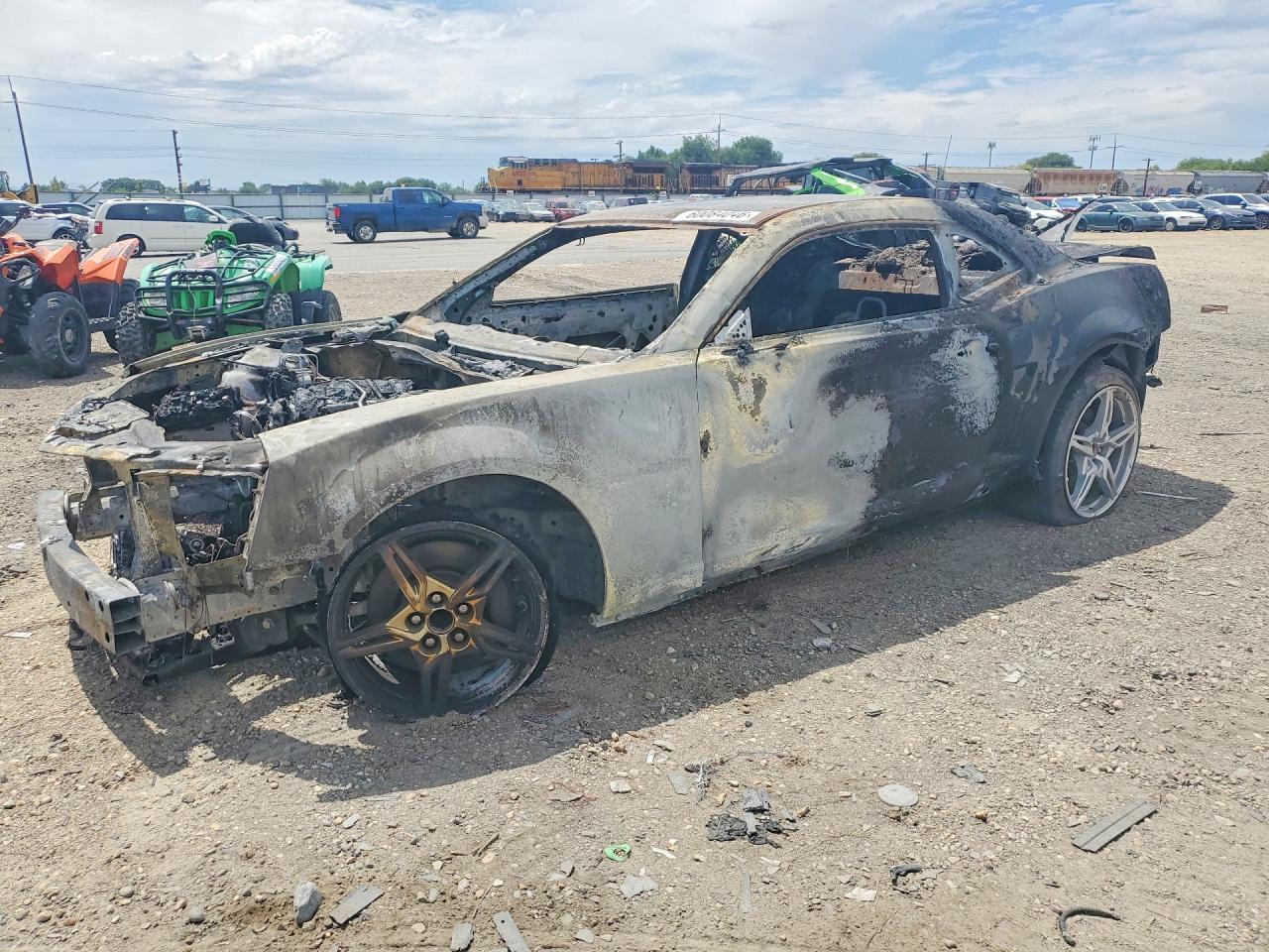 2010 Chevrolet Camaro 2SS, VIN 2G1FT1EW3A9136787 — Burn