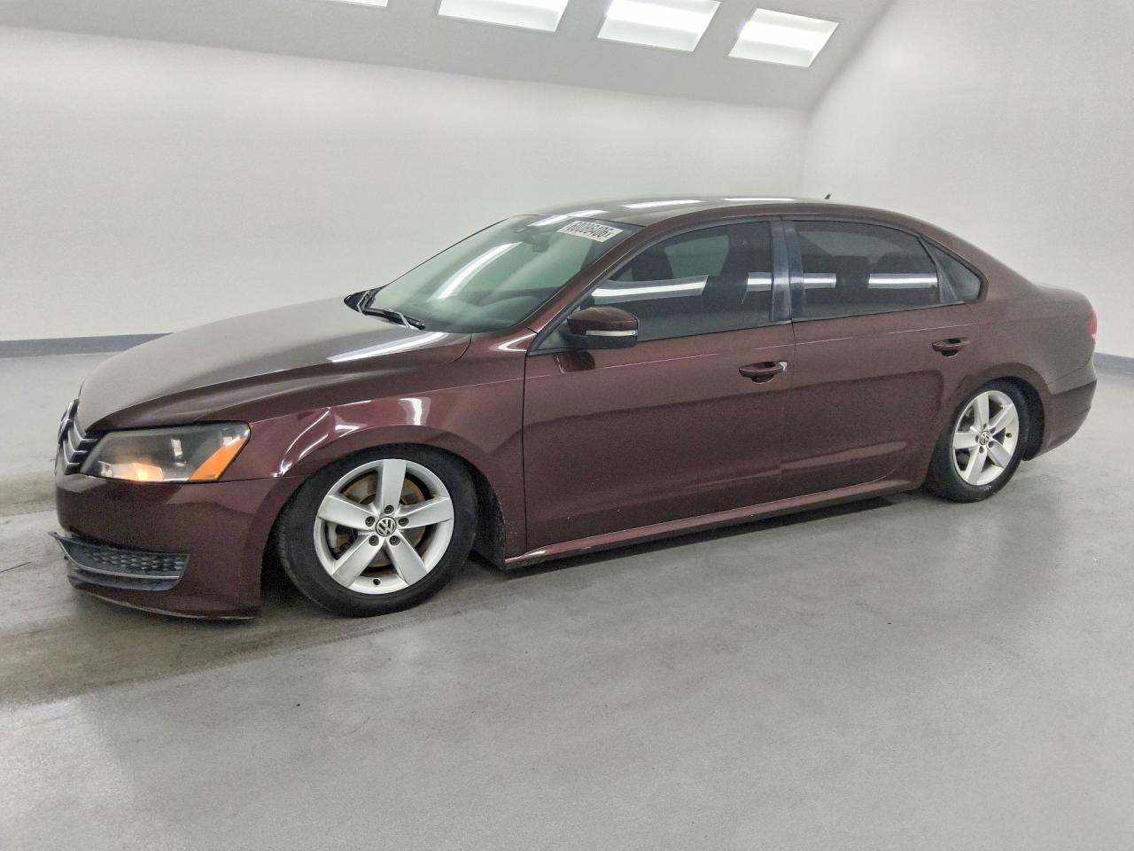 2013 Volkswagen Passat S, VIN 1VWAP7A39DC052052 — Undercarriage