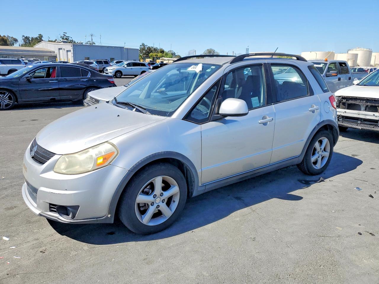 2007 Suzuki SX4, VIN JS2YB413775106770 — Перед