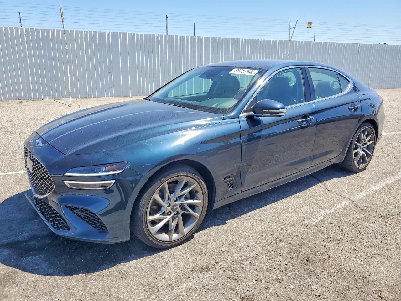 2022 Genesis G70 2.0T, VIN KMTG34TA2NU094241 — Front end