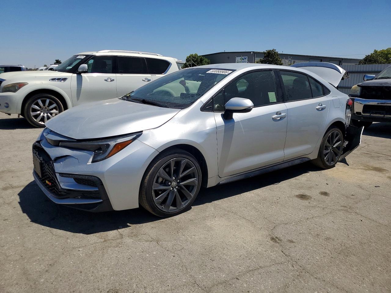 2024 Toyota Corolla Hybrid SE, VIN JTDBCMFE8R3058282 — Rear end