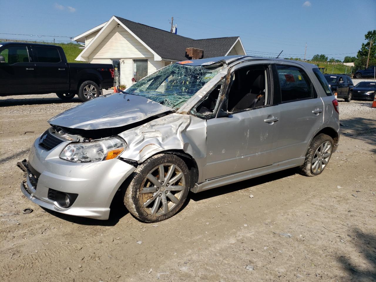 2011 Suzuki SX4 Sportback, VIN JS2YA5A50B6300733 — Rollover