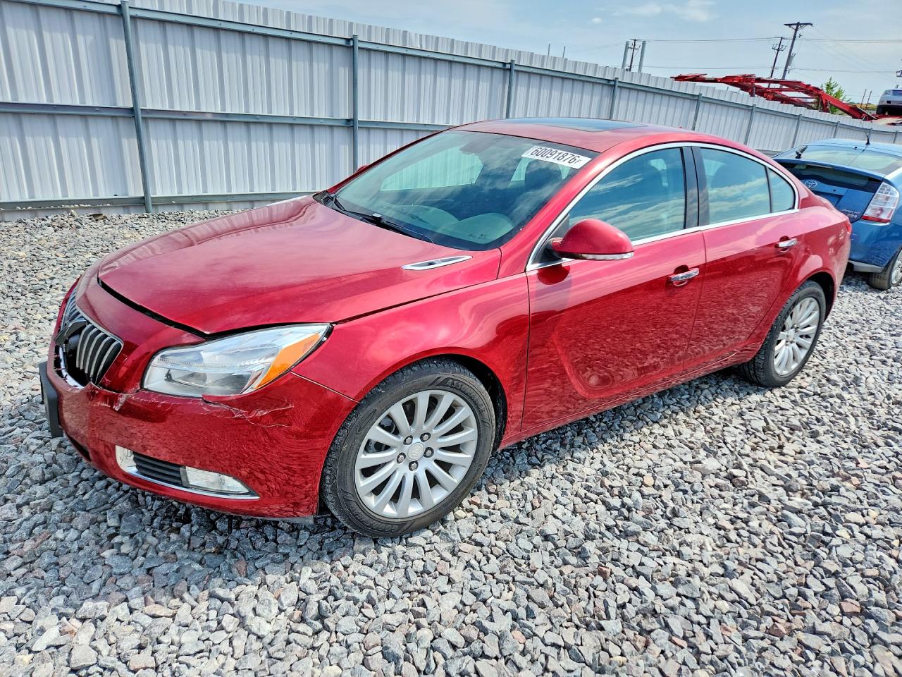 2013 Buick Regal Turbo Premium 1, VIN 2G4GS5EV5D9216511 — Перед