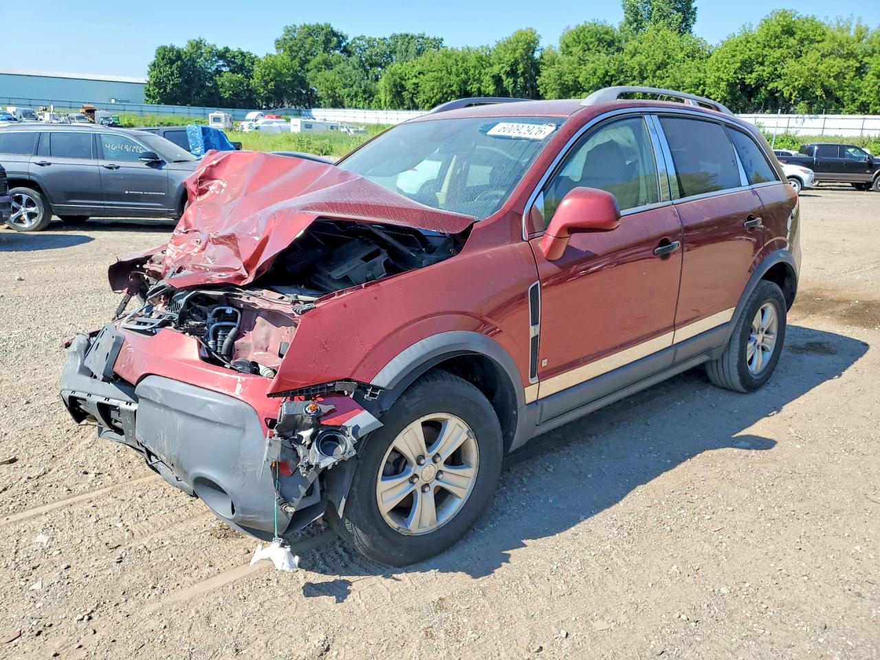 2009 Saturn VUE XE, VIN 3GSCL33P99S517743 — Перед