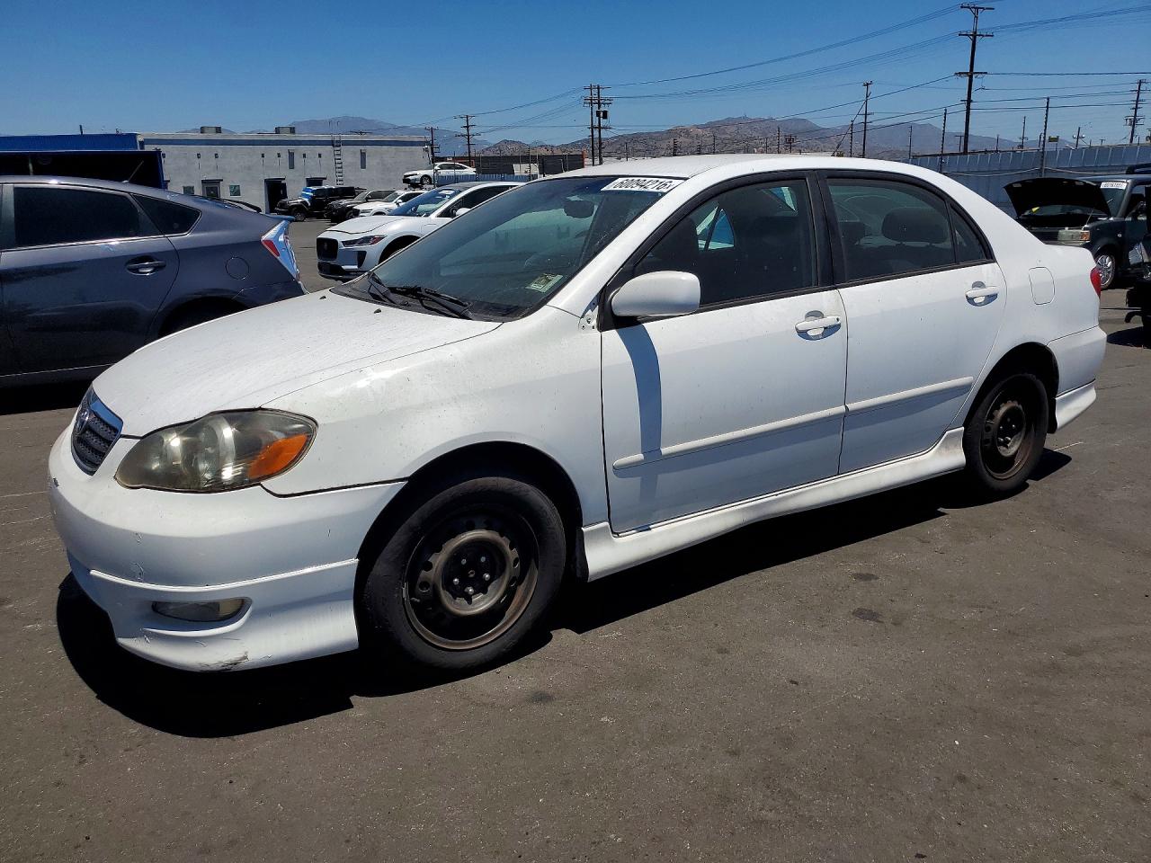 2006 Toyota Corolla S, VIN 1NXBR32E06Z761570 — Вандализм