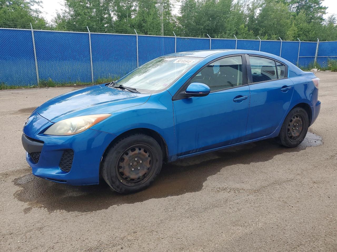 2013 Mazda 3 i Touring, VIN JM1BL1V76D1843602 — Side