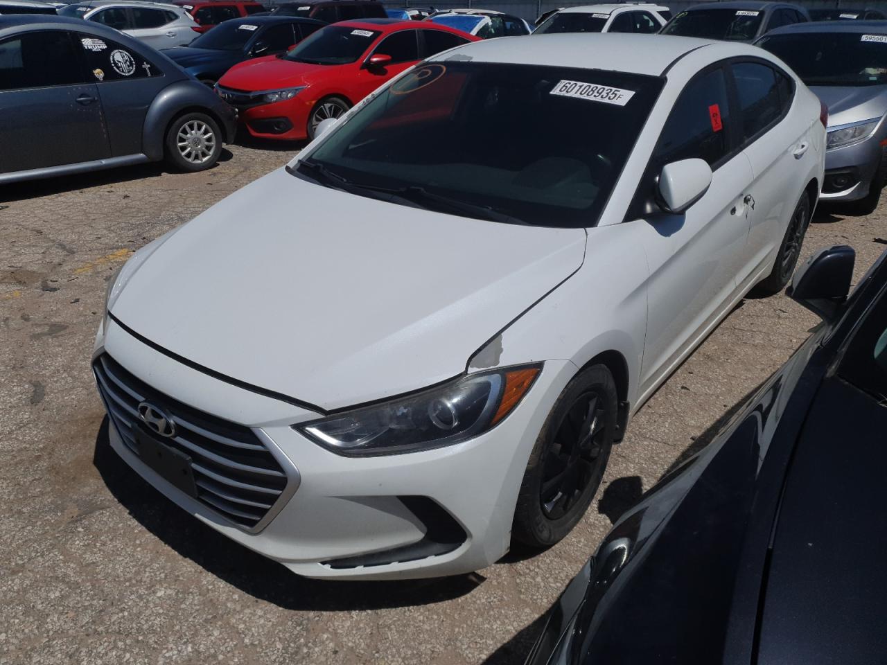 2018 Hyundai Elantra SE, VIN 5NPD74LF0JH343142 — Biohazard / chemical
