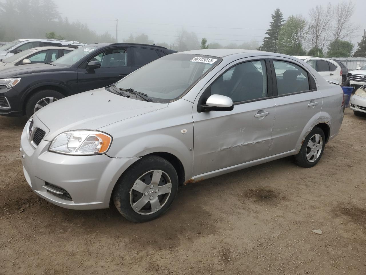 2008 Pontiac Wave, VIN KL2TD55618B059282 — Перед