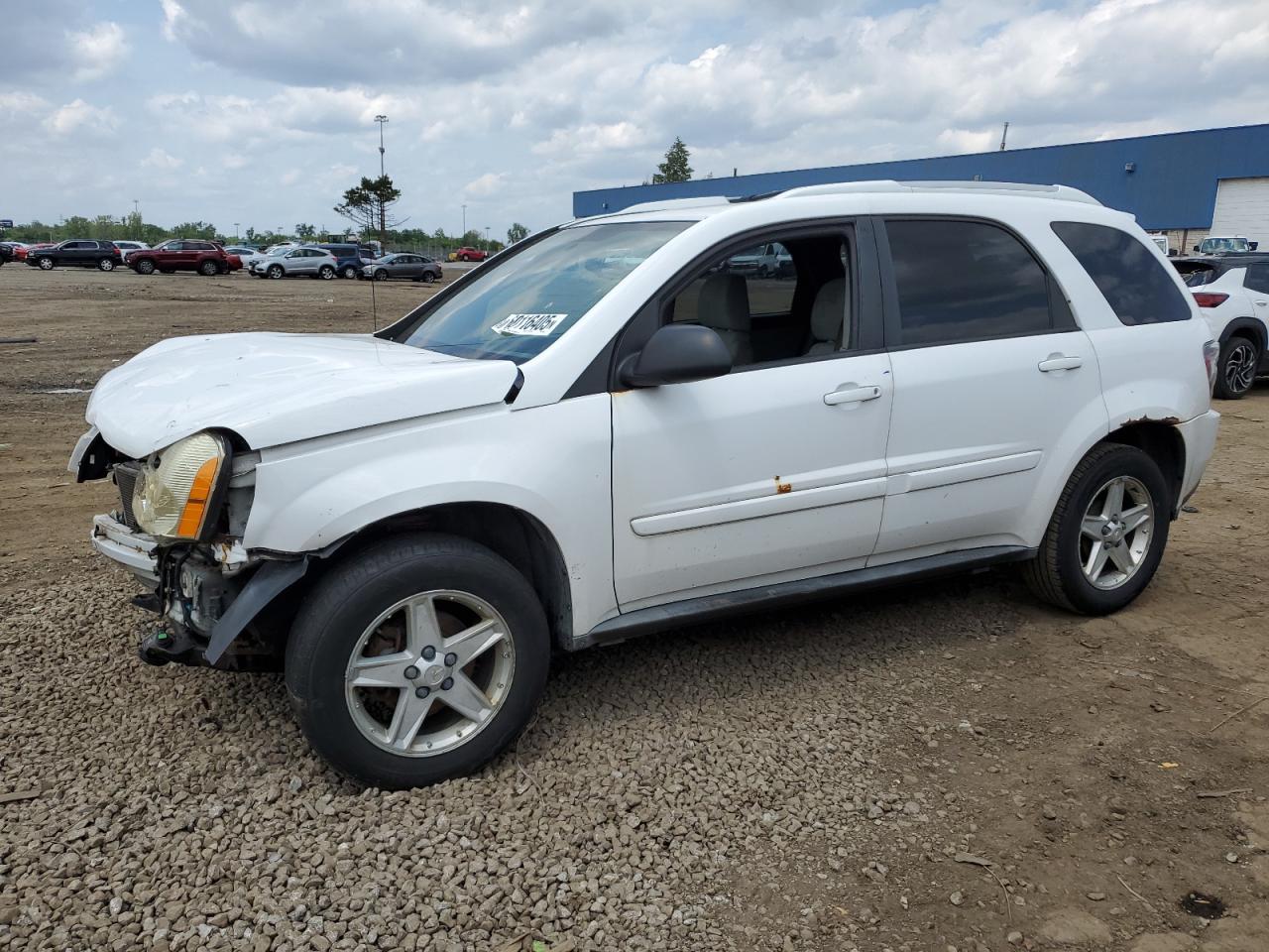 2005 Chevrolet Equinox LT, VIN 2CNDL73F256009567 — Front end