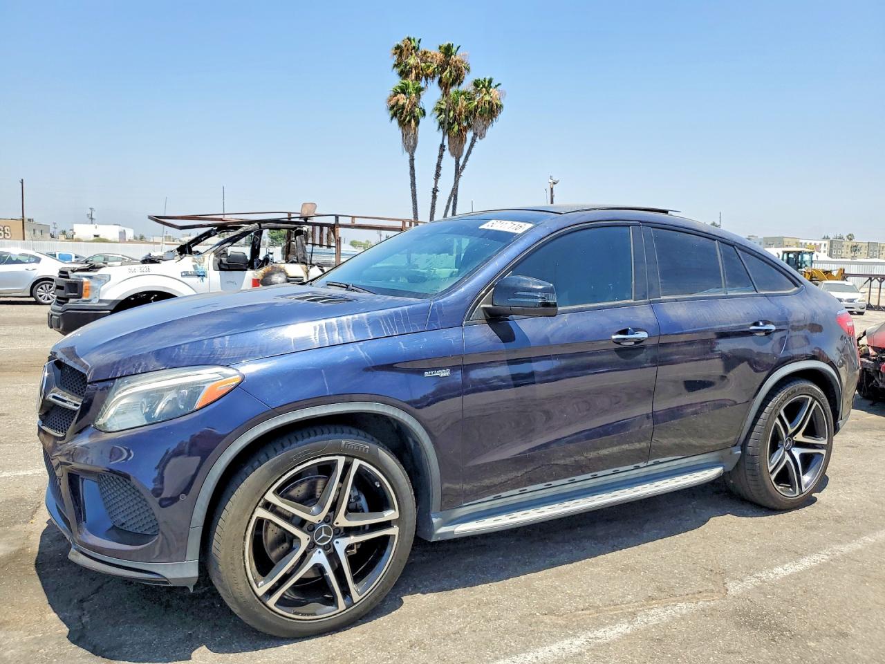 2019 Mercedes-Benz GLE 43 AMG, VIN 4JGED6EB3KA147672 — Minor dents and scratches