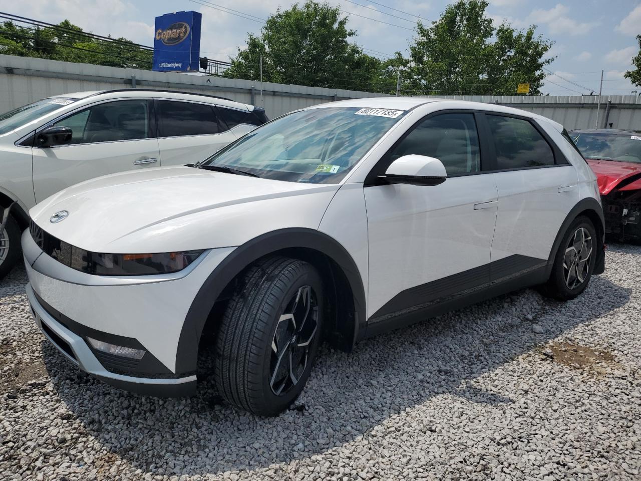 2023 Hyundai Ioniq 5 SEL, VIN KM8KNDAF5PU191322 — Rear end