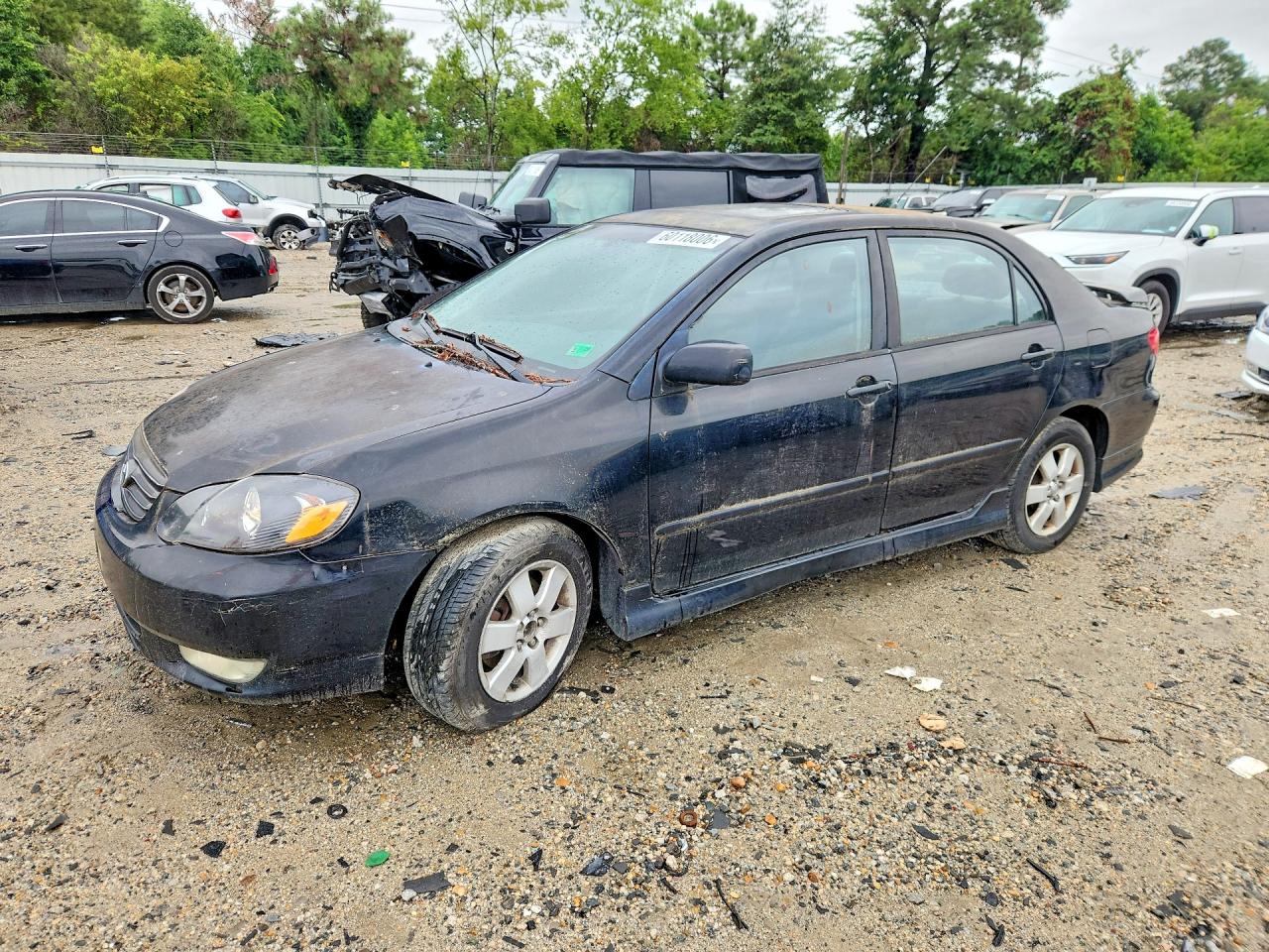 2004 Toyota Corolla LE, VIN 2T1BR32E94C225506 — Front end