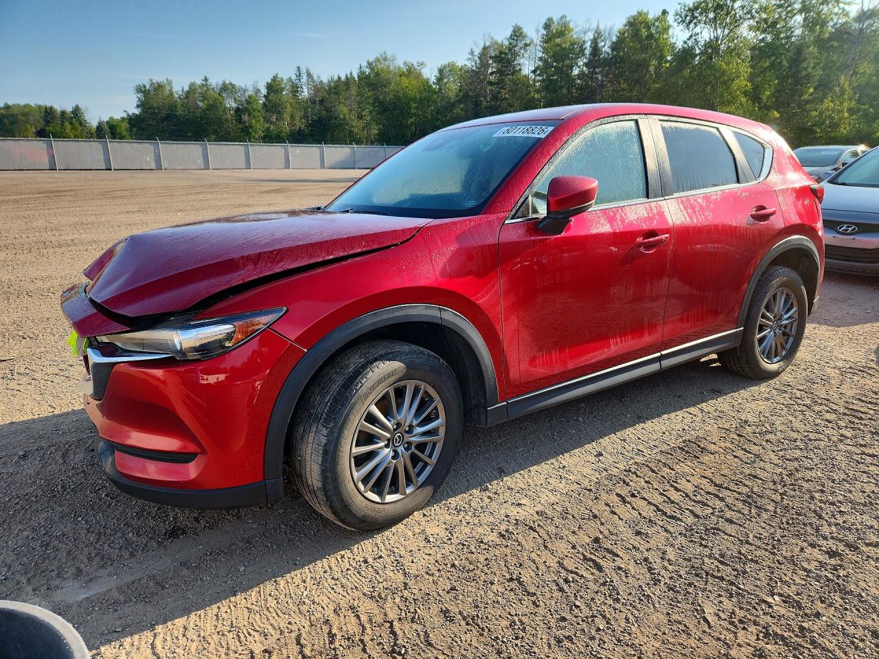 2017 Mazda CX-5 Touring, VIN JM3KFBCL4H0181356 — Front end