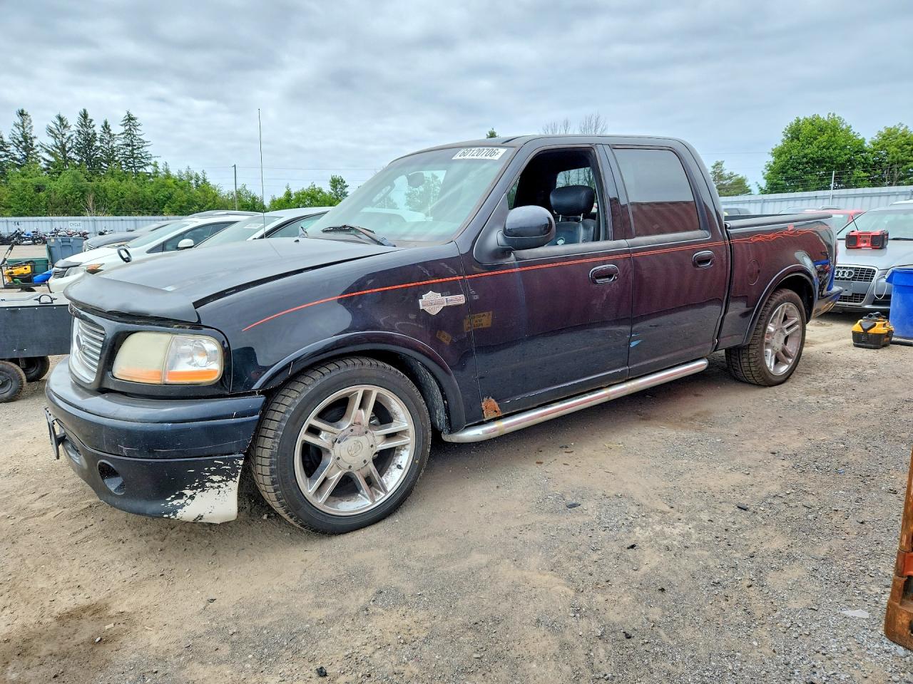2002 Ford F-150 Harley Davidson, VIN 1FTRW07302KD58292 — Механическое