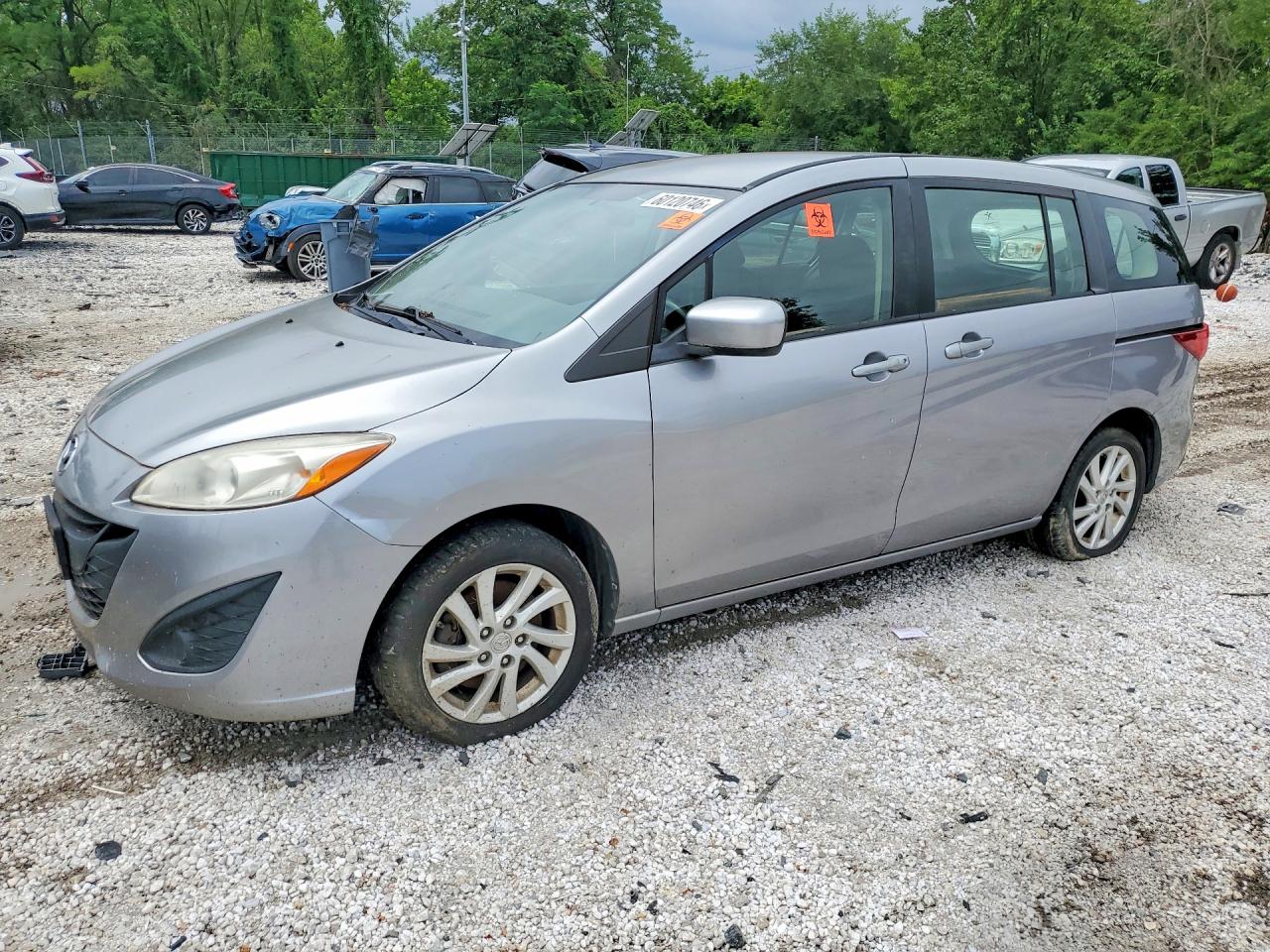 2012 Mazda 5 Sport, VIN JM1CW2BL3C0122838 — Water / flood