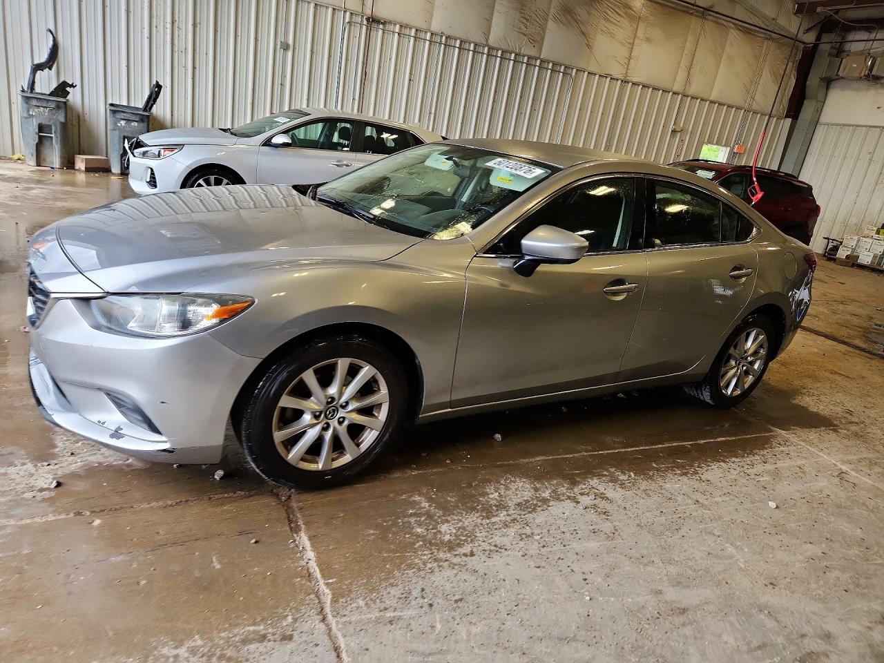 2015 Mazda 6 i Sport, VIN JM1GJ1U51F1197433 — Hail