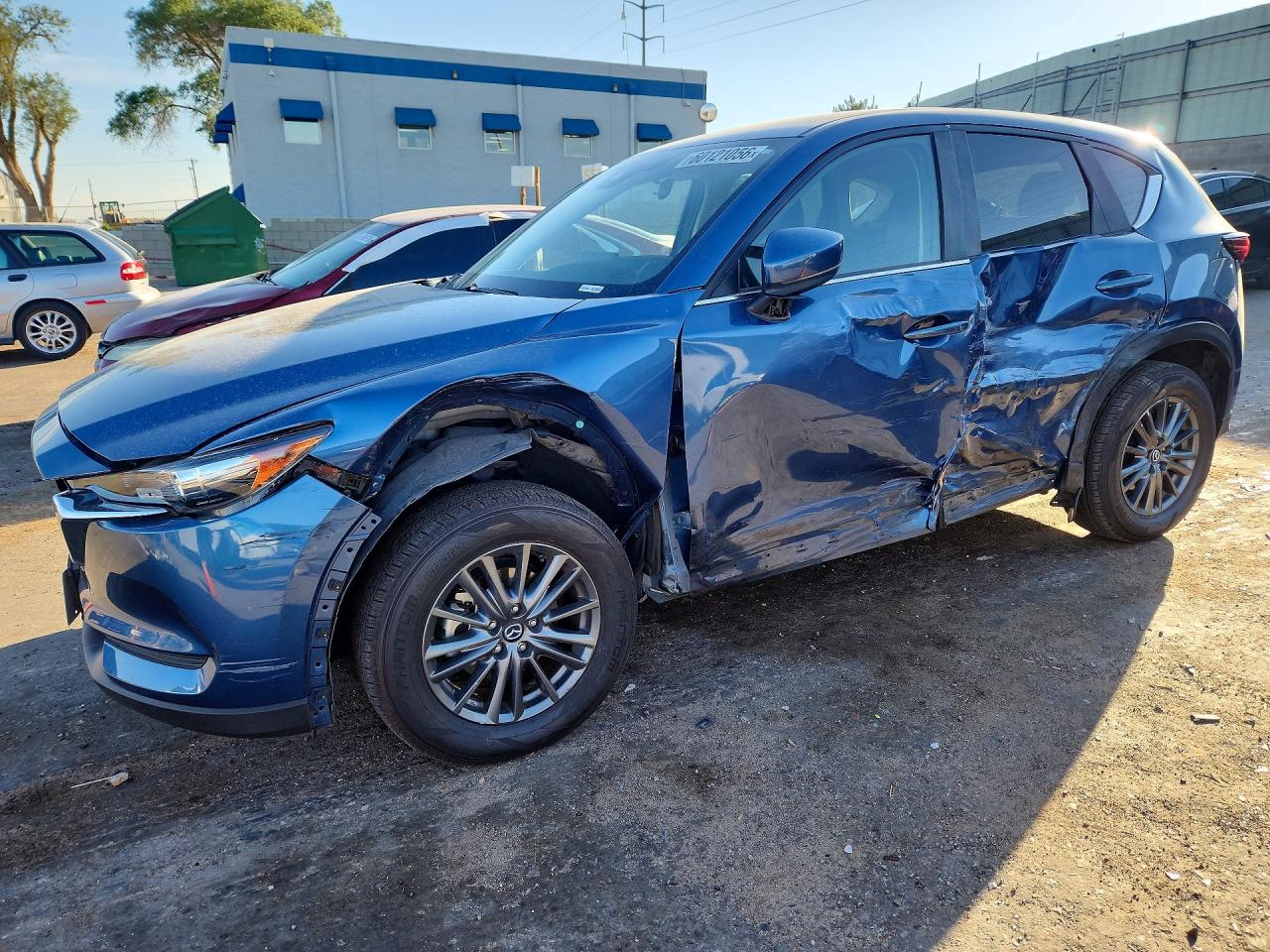 2021 Mazda CX-5 Touring, VIN JM3KFBCM8M0500504 — Rear end