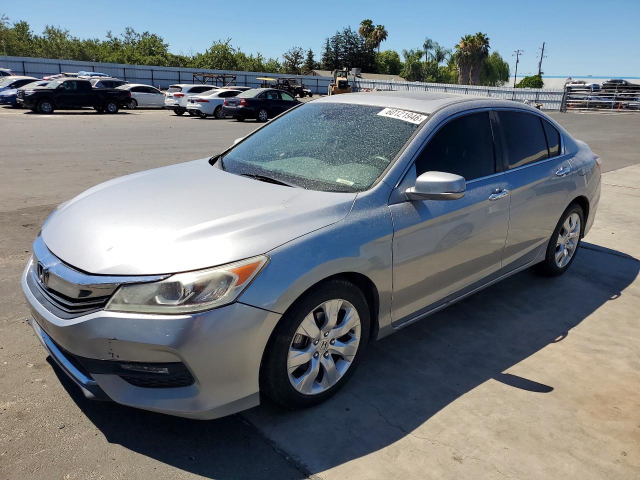 2016 Honda Accord EX, VIN 1HGCR2F08GA231966 — Prior damage history