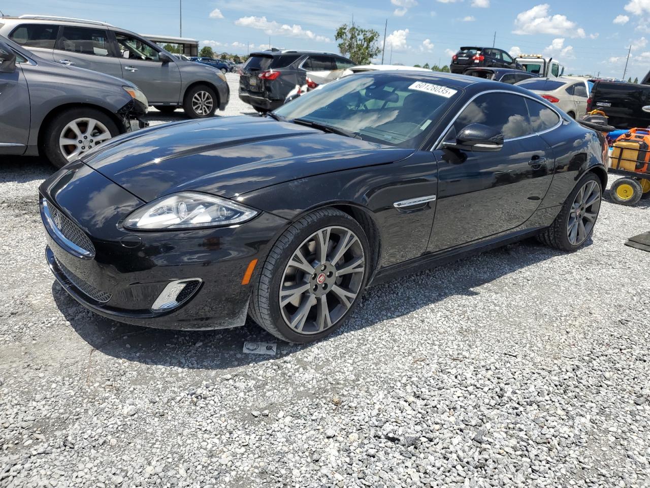 2015 Jaguar XK, VIN SAJWA4FB7FLB56409 — Side