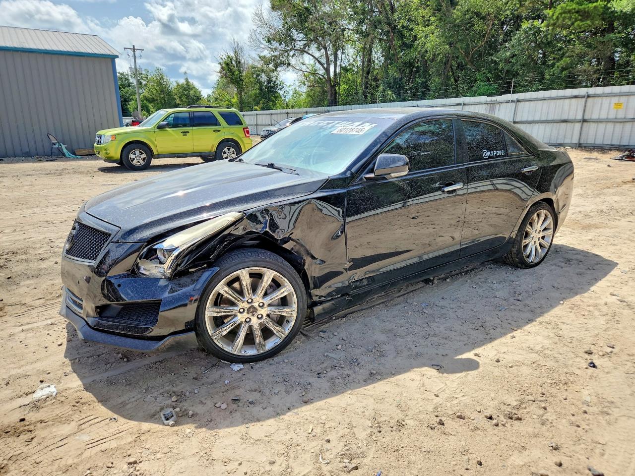 2013 Cadillac ATS Luxury, VIN 1G6AB5RX0D0136701 — Front end