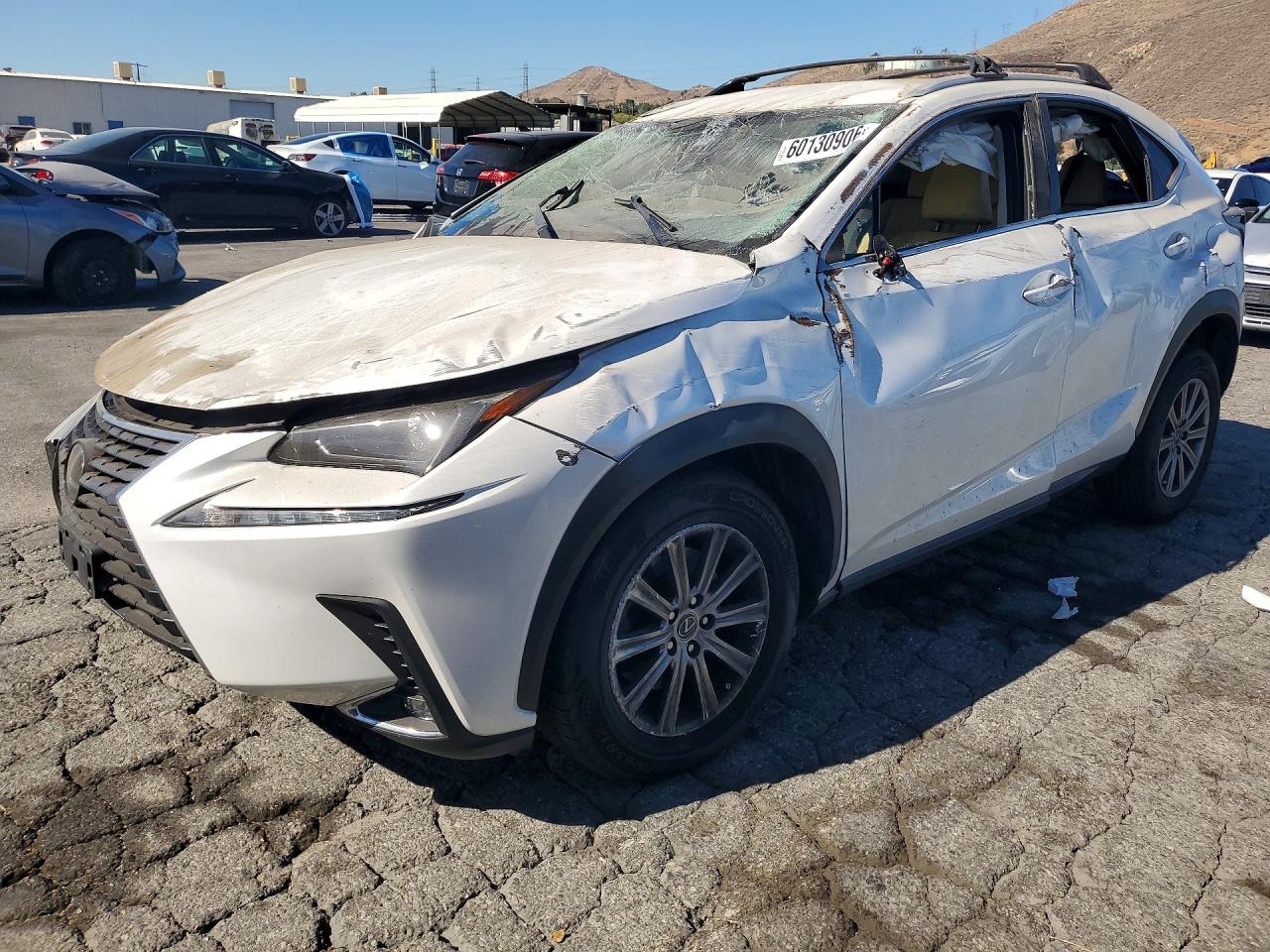 2020 Lexus NX 300, VIN JTJAARBZ6L5010294 — Опрокидывание