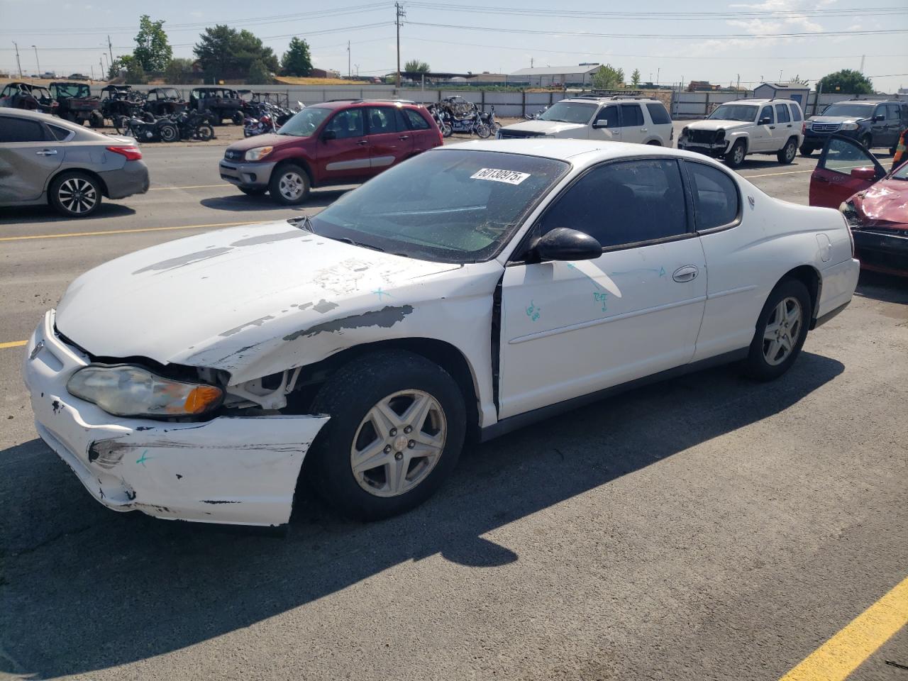 2000 Chevrolet Monte Carlo LS, VIN 2G1WW12E9Y9336747 — Front end