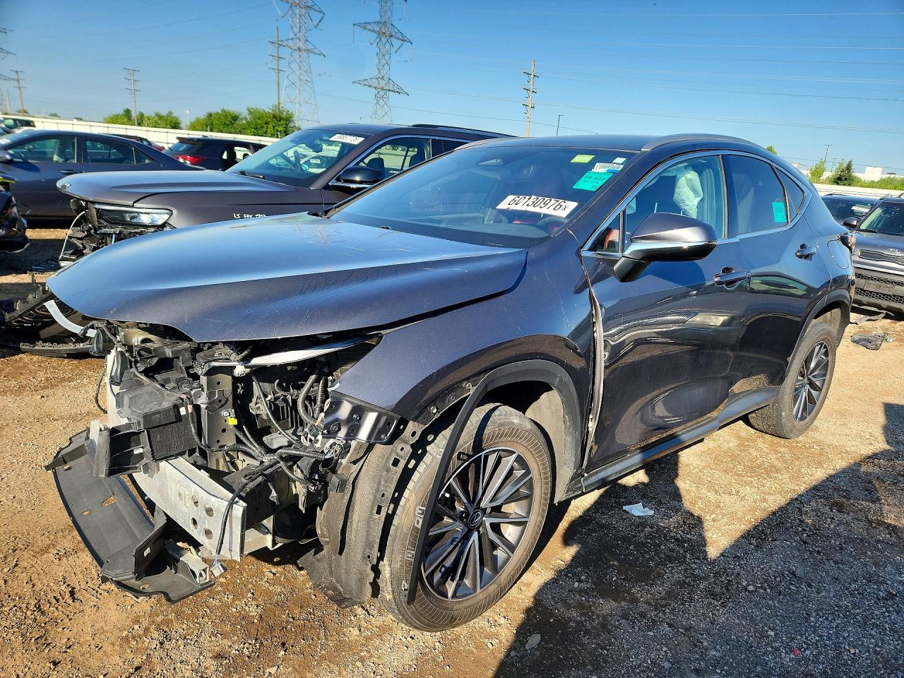 2022 Lexus NX 250, VIN 2T2ADCAZ7NC001226 — Front end