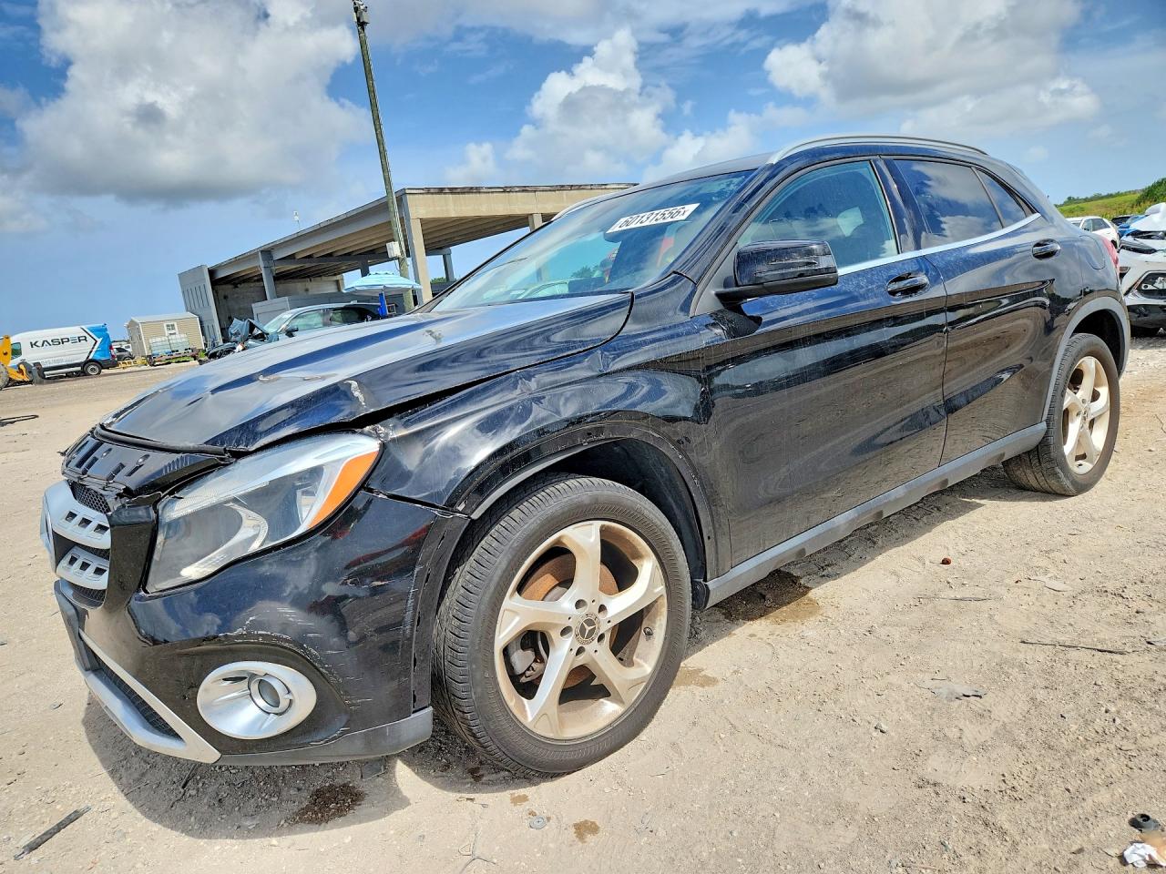 2018 Mercedes-Benz GLA 250, VIN WDCTG4EB3JJ496542 — Minor dents and scratches