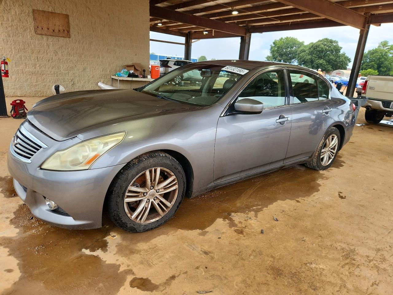 2012 Infiniti G25 Journey, VIN JN1DV6APXCM810351 — Front end