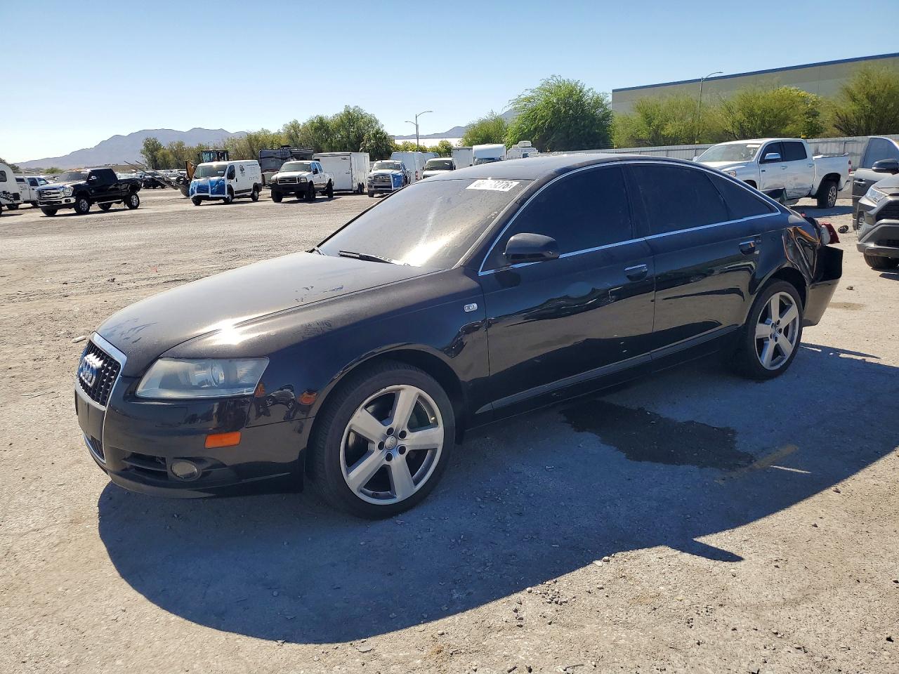 2008 Audi A6, VIN WAUDH74F48N120767 — Зад