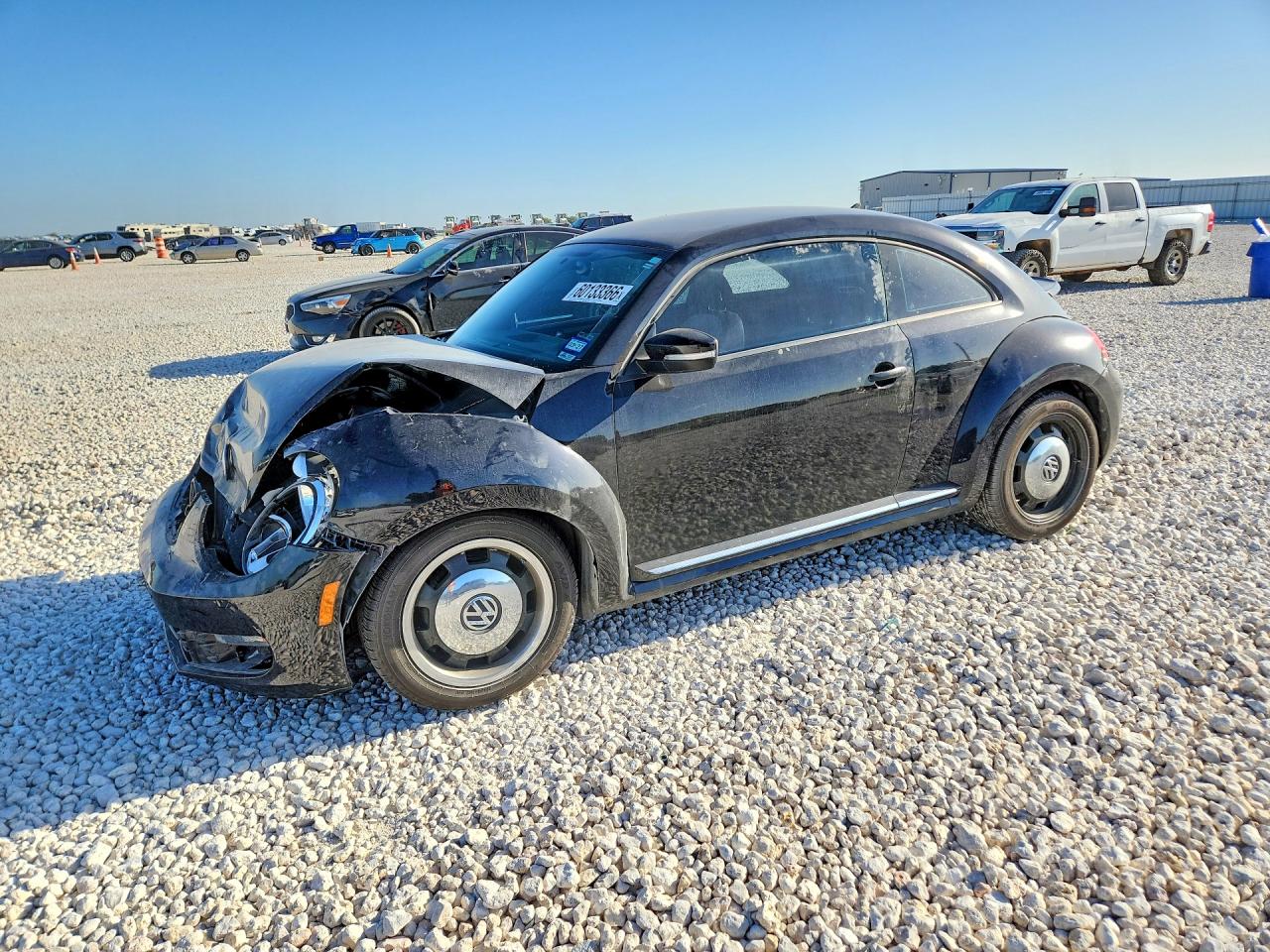 2016 Volkswagen Beetle Fleet Edition, VIN 3VWF17AT9GM635537 — Front end