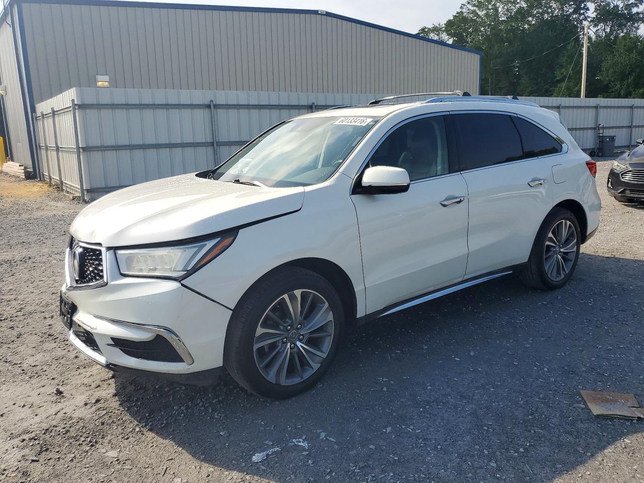 2017 Acura MDX Technology, VIN 5FRYD4H51HB017013 — Front end