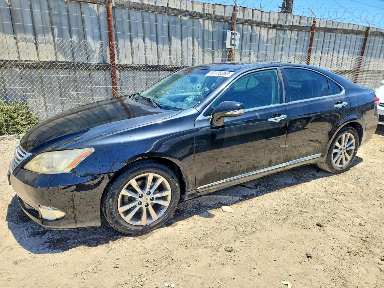 2011 Lexus ES 330, VIN JTHBK1EG9B2419615 — Rear end