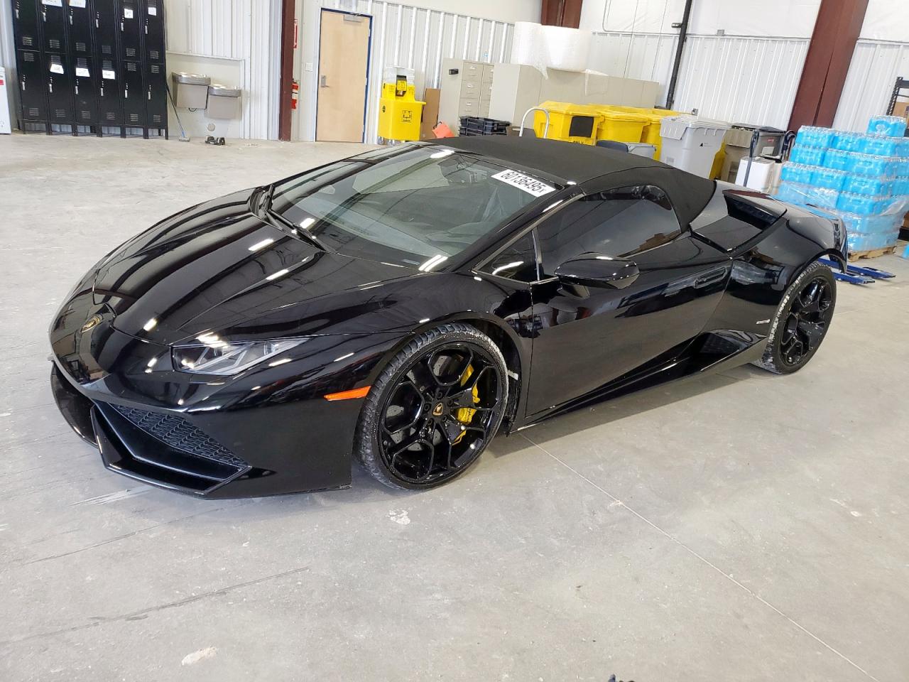 2016 Lamborghini Huracan LP 610-4, VIN ZHWUR1ZF3GLA05085 — Rear end