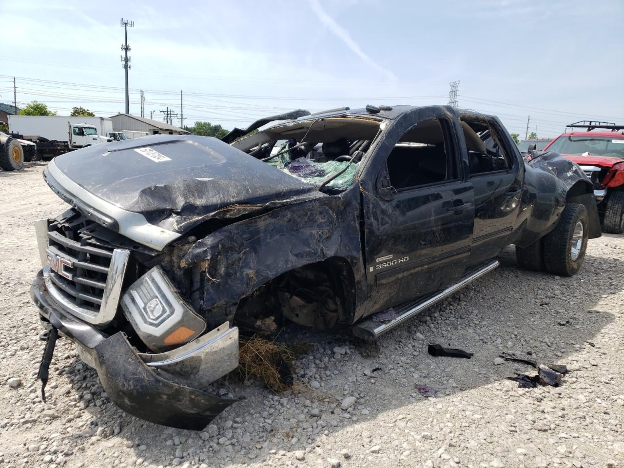 2008 GMC Sierra 3500HD DRW SLE2, VIN 1GTJK33628F200841 — Фото с аукциона