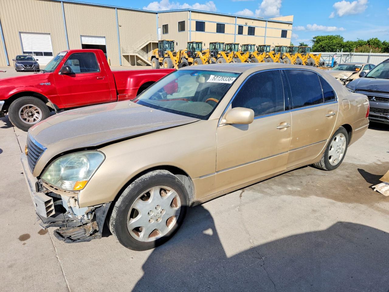 2001 Lexus LS 430, VIN JTHBN30F410005878 — Front end