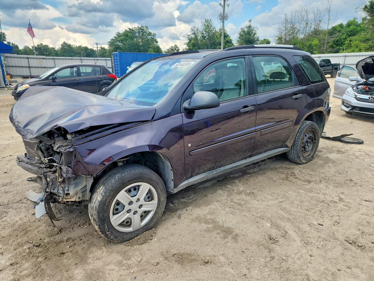 2006 Chevrolet Equinox LS, VIN 2CNDL13F466198236 — Front end