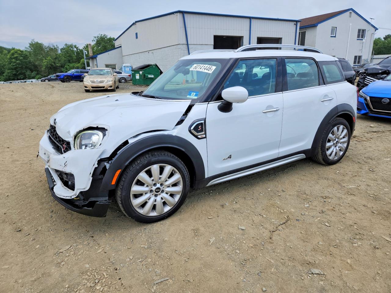 2020 MINI Countryman Cooper S, VIN WMZYX1C06L3L43088 — Front end
