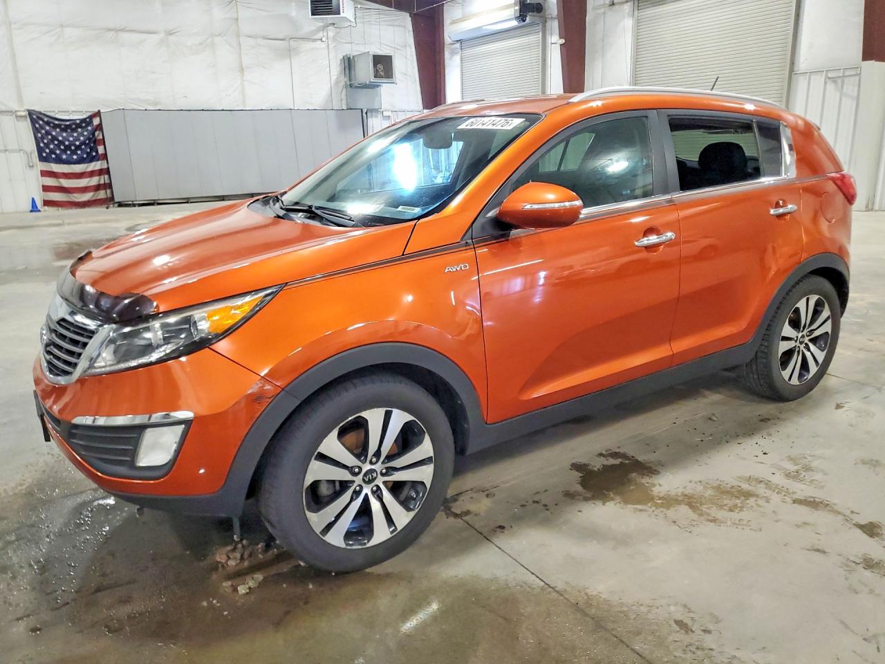 2011 Kia Sportage EX, VIN KNDPCCA24B7075558 — Vandalism