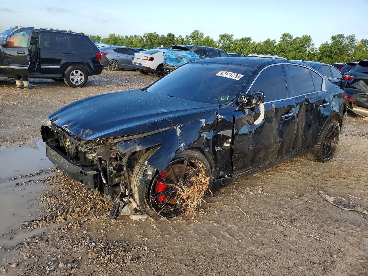 2018 Infiniti Q50 Sport, VIN JN1EV7AR4JM439843 — All over