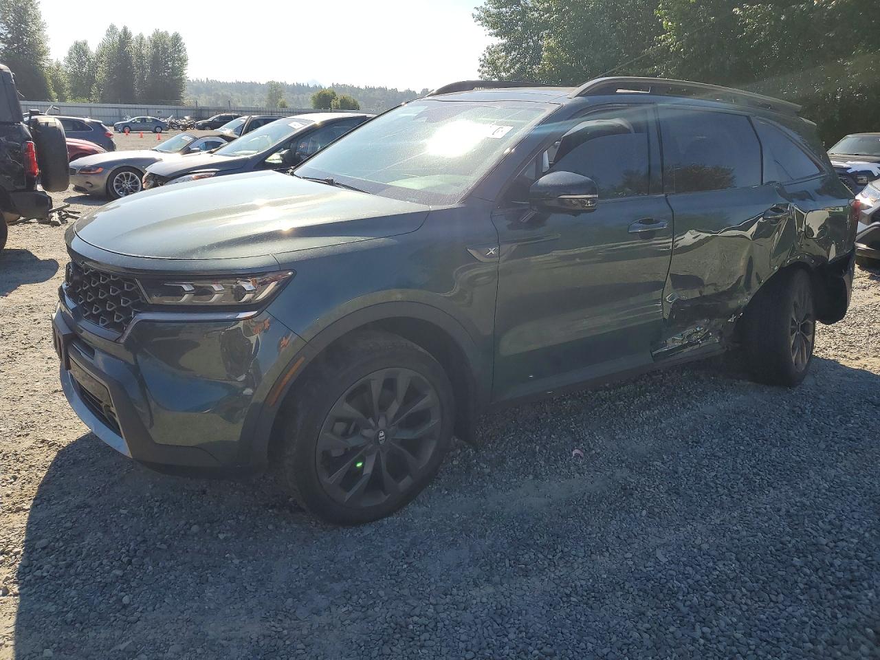 2021 Kia Sorento SX Prestige X-Line, VIN 5XYRKDLF2MG064288 — Side
