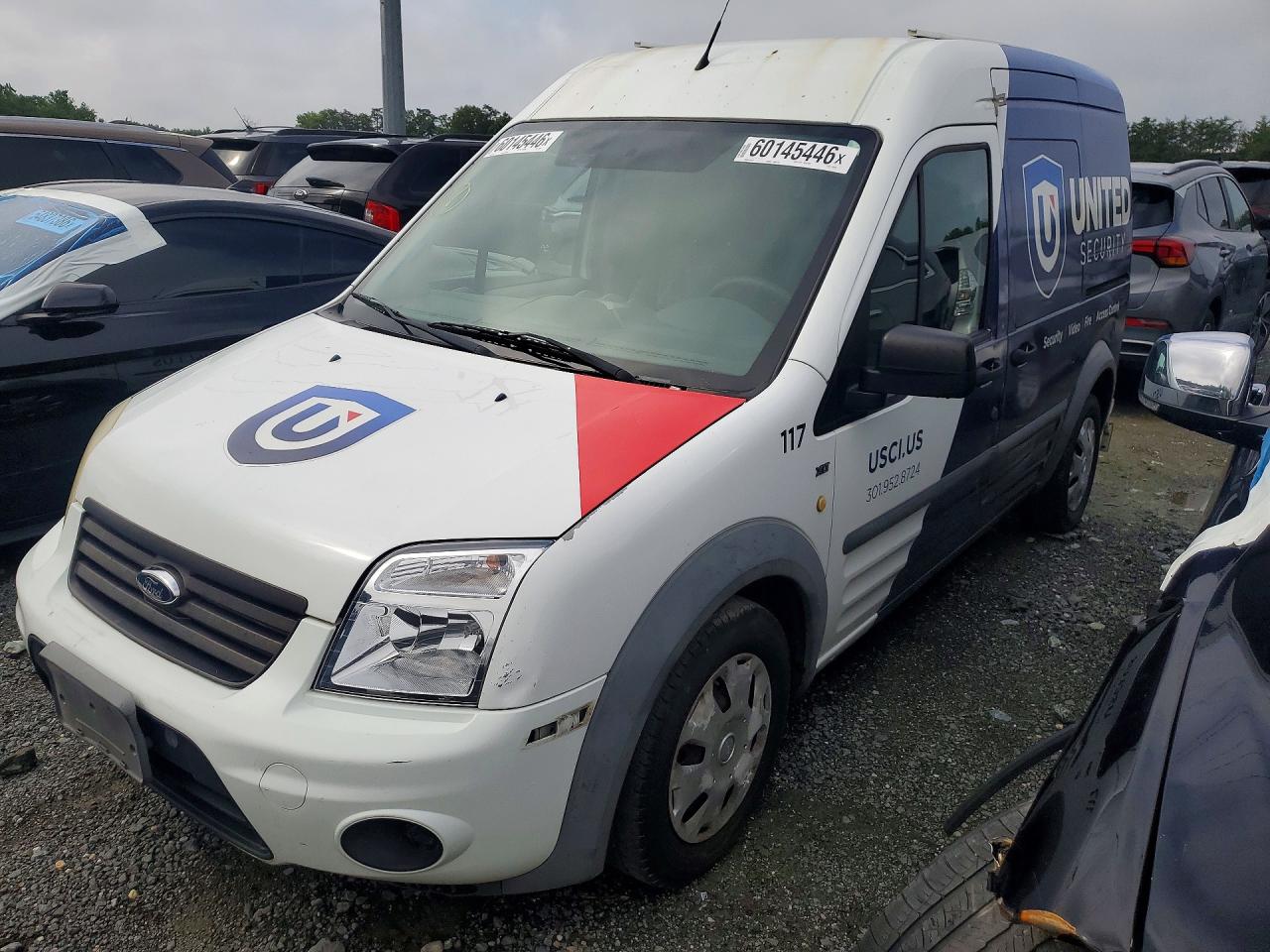 2013 Ford Transit Connect XLT, VIN NM0LS7DNXDT133064 — Rear end