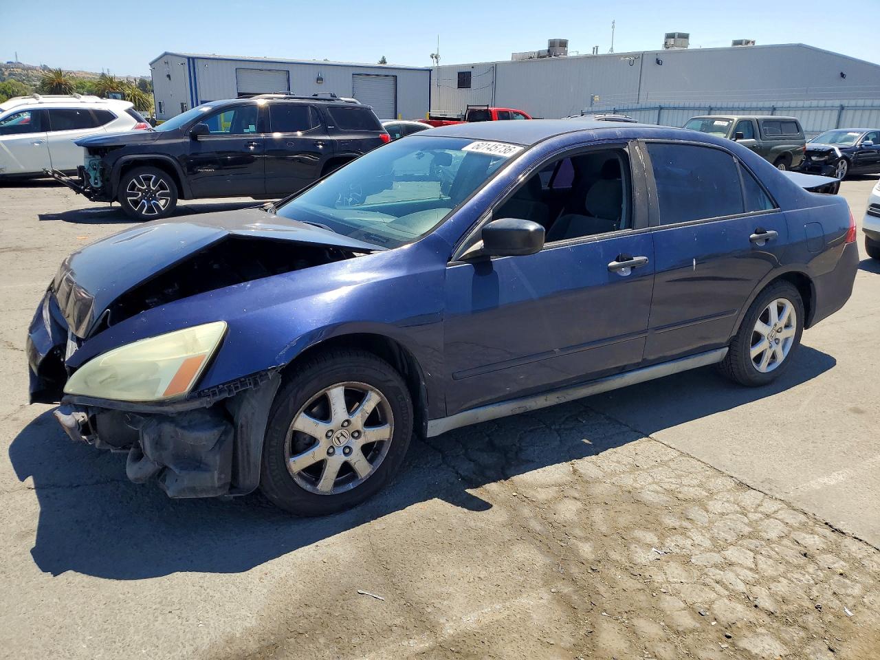 2006 Honda Accord VP, VIN 1HGCM55156A062644 — Front end