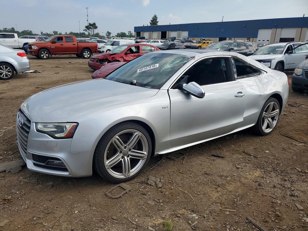 2013 Audi S5 Premium Plus, VIN WAUCGAFR6DA043260 — Крыша