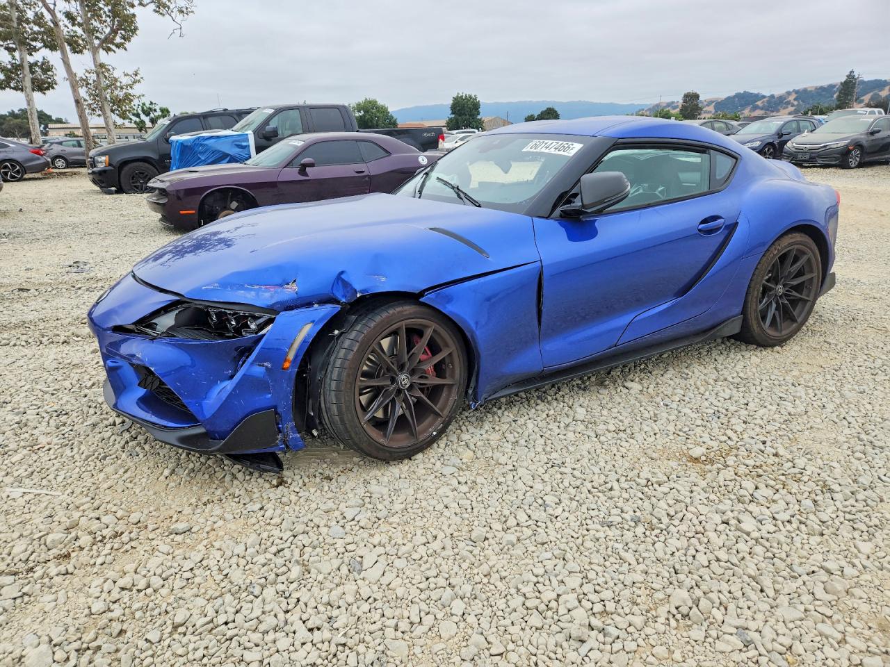 2024 Toyota Supra 3.0, VIN WZ1DB0G03RW066331 — Front end