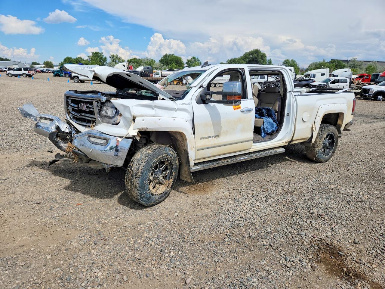 2018 GMC Sierra 1500 SLT, VIN 3GTU2NEJ1JG249382 — Rollover