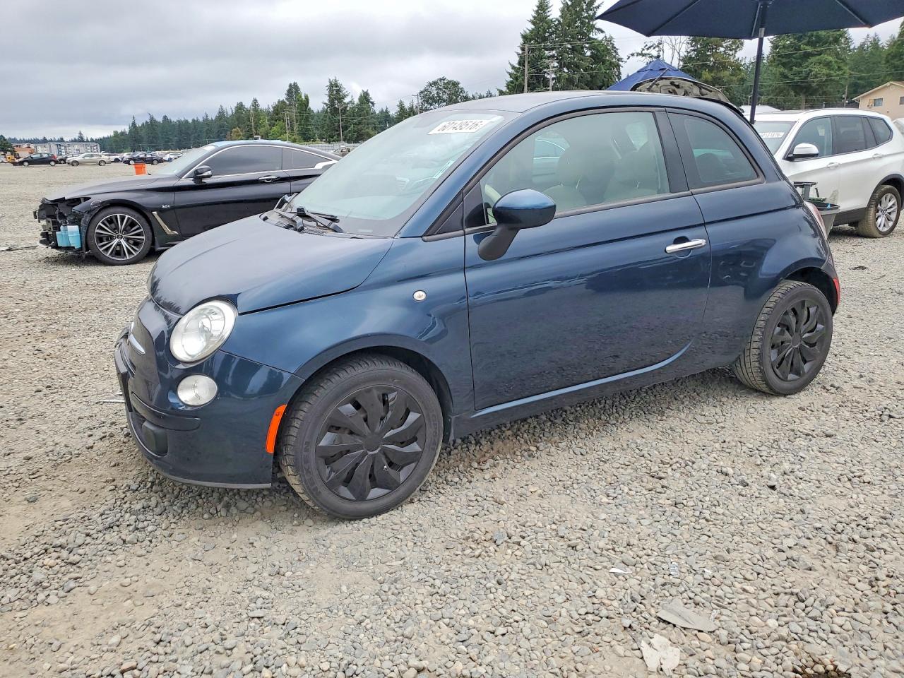 2014 FIAT 500 Pop, VIN 3C3CFFAR1ET264080 — Front end