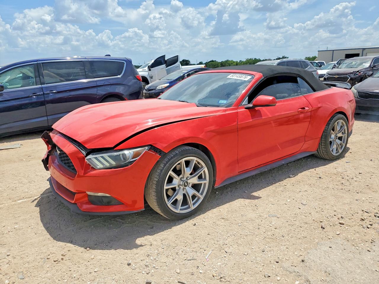 2016 Ford Mustang EcoBoost Premium, VIN 1FATP8UHXG5247407 — Front end