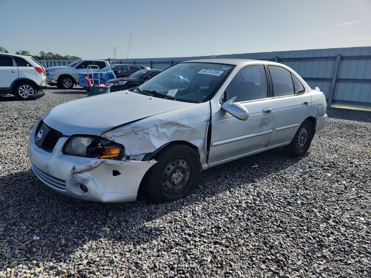 2005 Nissan Sentra S, VIN 3N1CB51D05L455207 — Перед